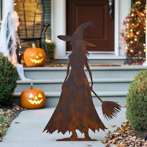 Adornos de jardín de hierro para Halloween diseñados para decoraciones de terror coordinadas al aire libre - Product Image 6