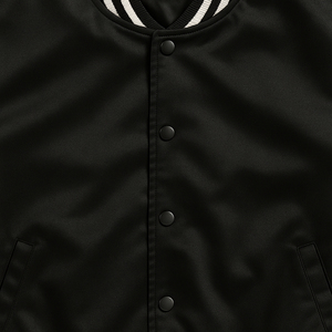 Chaqueta Bomber de satén personalizada para mujer, ropa de abrigo de poliéster con relleno de algodón con letras griegas Delta Sigma Theta bordadas - Product Image 6