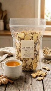 Mango Seco Premium, Raíz de Temu, Raíz de Mangga, 1 Kg, Natural (PRODUCCIÓN ORGÁNICA SIN USO DE QUÍMICA) - Product Image 1