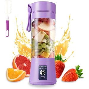 Frullatore Portatile da 380ml, Tazza Elettrica USB Smart Mini con Sei Lame, Ideale per Frullati e Smoothie - Product Image 1