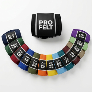 Équipement de fitness professionnel pour l'entraînement, bandes de maintien pour poignets ajustables haute performance, sur mesure, pour Cross Fit - Product Image 1