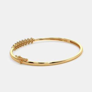 Bracelet en or avec couronne céleste et diamants - Product Image 4