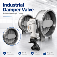 Vanne papillon à bride électrique JIAHE, personnalisable, grande taille, pour la ventilation industrielle, le contrôle du débit de gaz, modèle JH-EVBV