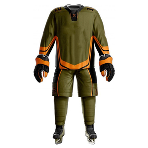 Premium <b>Ice</b> Hockey Practice Uniforms Breathable Quick Dry Training Jerseys Lightweight Durable Sublimation Printed Custom Team - Product Image 2