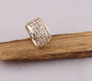 Wholesale 925 Sterling Silver Band <b>Ring</b> <b>Plain</b> Minimalist Wedding Band High Polished Stackable Finger <b>Ring</b> Unisex Jewelry - Product Image 5