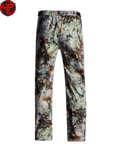Pantalon de chasse imperméable en softshell unisexe imprimé camouflage Hexaplus Industries pour la chasse en montagne/forêt en hiver - Product Image 6