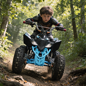 Ventes d'usine – <span class=keywords><strong>Quad</strong></span> <span class=keywords><strong>électrique</strong></span> tout-terrain à deux roues motrices et transmission par chaîne pour enfants, idéal pour la plage et la montagne, exporté en Russie - Product Image 1