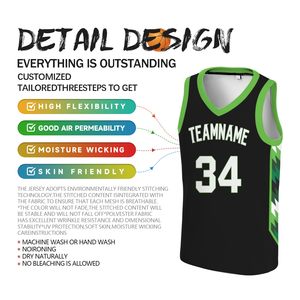 Camiseta de Baloncesto Sublimada Personalizada, Unisex, para Adultos, sin Mangas, de Malla Transpirable, con Cuello en V, Nombre del Equipo, Número, Camisetas Deportivas - Product Image 6
