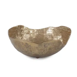 Artisan Decorative Bowl for Luxury Hospitality and Event DecorHandmade Modern Metal Bowl Export Quality Gift Item for - Product Image 3