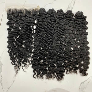 Cheveux vierges humains bouclés crépus, cheveux vietnamiens, textures bouclées pour femmes noires - Product Image 2