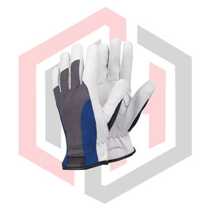 ถุงมือขับรถหนังวัวแท้แบบป้องกัน  ถุงมือทำงานกลางแจ้งแบบสั่งทำพิเศษ กันลื่น ทนต่อการฉีกขาด ระบายอากาศได้ดี ป้องกันการบาด - Product Image 1