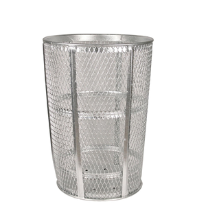Corbeille à déchets vintage en fer avec poignée, poubelle ronde pour salon, bureau, décoration, vente en gros, commandes personnalisées en gros - Product Image 3