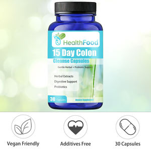 Cápsulas Adelgazantes, Suplemento Saludable para la Pérdida de Peso, Alta Calidad, Extractos Herbales para el Colon de 15 Días, Cápsulas Veganas para Limpieza - Product Image 4