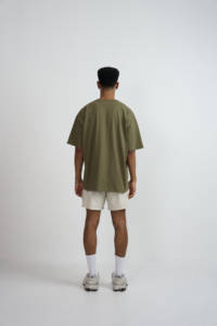 Camiseta Oversize de Algodón Tejido Premium Thumb, 200-220 GSM, 100% Algodón Peinado, Transpirable, Estilo Urbano, Corte Holgado, Liso - Product Image 2