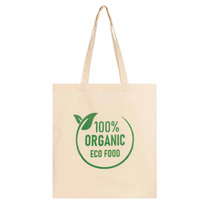 Sac fourre-tout en toile à motif géométrique, écologique et bio, avec poignée en sangle PP, taille moyenne, fermeture éclair, pour les courses - Product Image 1