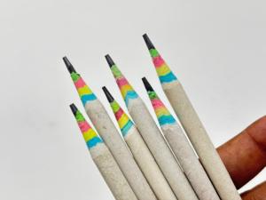 Lápices de Colores Profundos con Semillas Plantables, Ecológicos, Hechos con Papel Reciclado, para Estudiantes de Primaria, Personalizables al por Mayor - Product Image 3