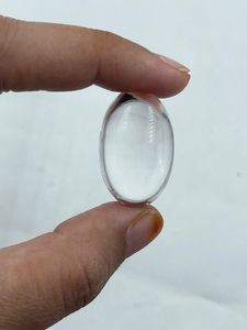 Pierre précieuse naturelle en cristal blanc transparent, magnifique pierre lourde de 57,58 carats pour la fabrication de bijoux - Product Image 5