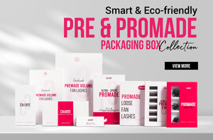 ขนตาปลอม Charmlash แบบขายส่ง ก้านยาว ต่อขนตาแบบพัดสำเร็จรูป คุณภาพดีที่สุด ขนตารัสเซีย คุณภาพเยี่ยม ติดด้วยความร้อน ประหยัดเวลา นุ่มสบาย - Product Image 6