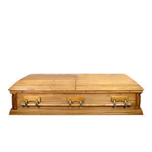 Lujo Americano Tradicional Nuevo DSP LTD Ataúdes Respetuoso del medio ambiente Personalizable Durable Madera Natural Urnas Conmemorativas 3D - Product Image 4