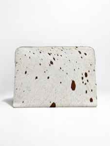 Housse pour ordinateur portable en cuir de vachette véritable, grande capacité, faite à la main, vintage, de luxe, LHNS-0008 - Product Image 3