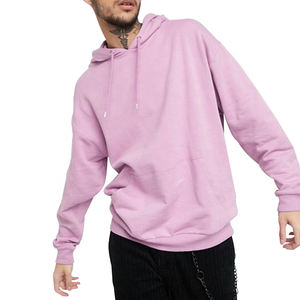 Sudadera con Capucha Personalizada de Algodón Estampada, Estilo Urbano, Jersey Sólido de Alto Gramaje, Oversize - Product Image 1