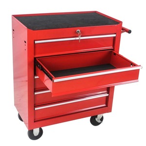 Permanent Makeup Tattoo Multi-function <b>Tool</b> Cart Working Station <b>Cabinet</b> Modern Design 300kg Load Capacity 4 Drawers Keyed Lock - Product Image 1