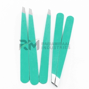 Juego de Pinzas de Precisión para Cejas de Acero Inoxidable RMI, Pinzas Inclinadas para Cejas para Mujer, Pinzas Ligeras para Cejas - Product Image 3