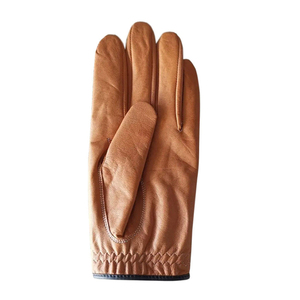 Gants de golf en cuir Cabretta pour gaucher, imprimés par sublimation avec logo personnalisé, sangle Velcro, séchage rapide, respirants, design à doigts complets - Product Image 3