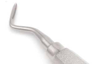 4 Élévateurs dentaires Schmeckebier Apexo à angle gauche pour extraction de racine, instrument chirurgical pour fragment apical de racine fracturée - Product Image 3