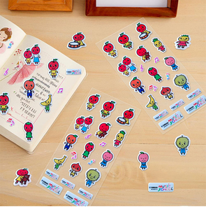 Pegatinas de PVC Personalizadas al por Mayor con Diseño de Frutas y Personajes Animados - Product Image 6