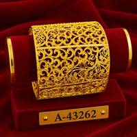 Bracelets géométriques en alliage de zinc plaqué or 10K et 24K, bijoux tendance pour femmes, zircon, pour mariage et soirée, certifiés par un tiers A-43048