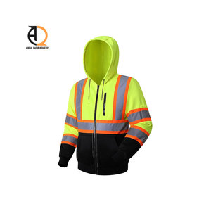 เสื้อแจ็คเก็ตนิรภัยแบบสะท้อนแสงสำหรับงานก่อสร้าง - Product Image 2