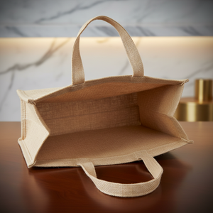 Eco-Friendly <b>Reusable</b> Tote <b>Bag</b> with Custom Logo | Gusset Zipper Closure Hand Length Handle Outdoor Use Promotional Shopping <b>Bag</b> - Product Image 4