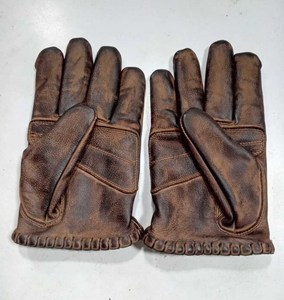 Gants de travail en cuir renforcés pour l'hiver avec sangle de poignet réglable, manchette de sécurité robuste, compatibles écran tactile, sans latex - Product Image 2