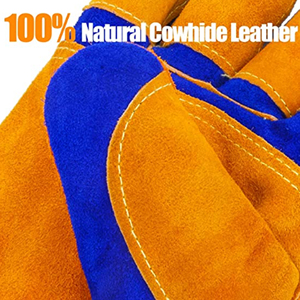 Guantes de Trabajo de Cuero Personalizados, Resistentes, para Construcción Industrial, Jardinería, Seguridad, Trabajo con Aceite, Conducción y Soldadura TIG - Product Image 4