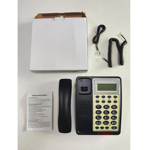 <span class=keywords><strong>Téléphone</strong></span> fixe filaire professionnel pour hôtel avec touches de mémoire, haut-parleur mains libres, identification de l'appelant, écran LCD, connexion LAN, fixation murale ou sur bureau, OEM - Product Image 6