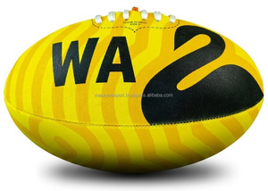 Balón oficial de la AFL con logotipo personalizado directo de fábrica, fútbol australiano de alta calidad - Product Image 2