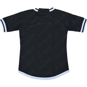 Camiseta de Fútbol Negra Lisa de Primera Calidad - Camiseta de Fútbol de Secado Rápido para Personalizar, Ropa de Entrenamiento Transpirable, Lista para Enviar - Product Image 3