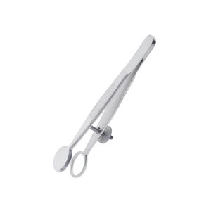 Pinces à chalazion en acier inoxydable – Instrument ophtalmique de qualité supérieure pour paupières, avec plaque supérieure ovale à grande ouverture - Product Image 3