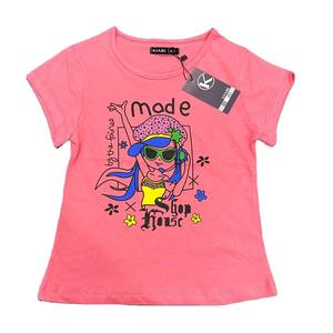 Nueva Ropa Infantil Personalizable de Algodón y Bambú, Camisetas con Estampado Informal de Dibujos Animados para Niños y Niñas, Venta al por Mayor, Ecológicas para el Verano - Product Image 5