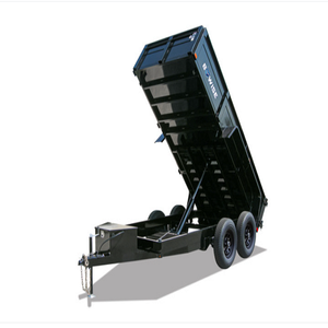 Remolque basculante para tractor, remolque de descarga de 10 toneladas, remolque basculante hidráulico para tractor agrícola - Product Image 2