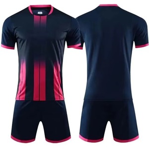 Men's Soccer Jersey Set Orange Black Gradient <b>Short</b> Sleeve Moisture Wicking Athletic Fit All Seasons Team Wear - Product Image 6