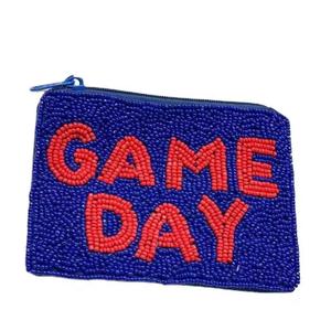 GAME DAY Nouvelle Arrivée En Gros : Porte-clés, Sacs, Porte-monnaie, Mini porte-cartes et Petits portefeuilles en PU imprimé avec motif de dessin animé perlé - Product Image 1
