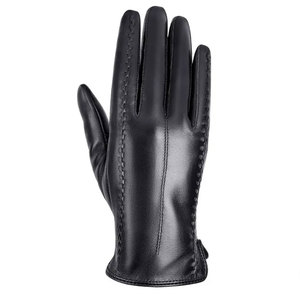 Gants d'hiver en cuir personnalisés de haute qualité pour hommes et femmes, accessoire de mode haut de gamme pour dames et messieurs, vente en gros de gants pour femmes - Product Image 4