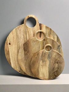 tablas de cortar de madera hechas a mano - Product Image 2