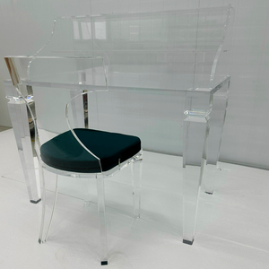 Polycarbonate Transparent Clear Acrylic <b>Dining</b> <b>Chair</b> for Home Office Cheap Price Event Furniture Sale - Product Image 2