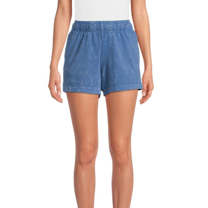 Shorts de Diseño Ligero con Lavado Ácido para Mujer, Nueva Colección de Verano, Transpirables y a Precio de Mayoreo - Product Image 1