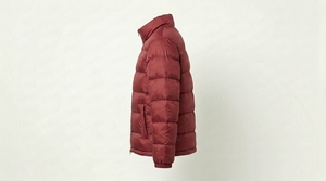 Everyday Streetwear Puffer Jacket Comfortable Insulated Quilted Winter <b>Coat</b> with Stand Collar and Front Logo - Product Image 4