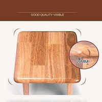 Table d'appoint en bois massif de 20 pouces pour la maison, la cuisine, le salon, la chambre à coucher, meuble d'appoint d'angle