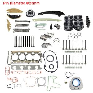 Kit de chaîne de distribution et pistons de révision moteur 2.0T pour Audi A4 VW GTI Jetta, joints 23mm, compatible avec 06H109158H 06H198401A - Product Image 3